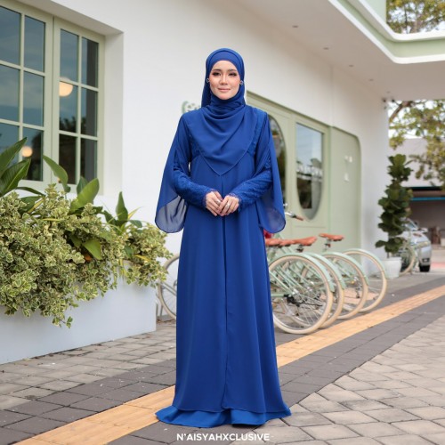 Jubah Inshira - Royal Blue Jubah Inshira - Royal Blue