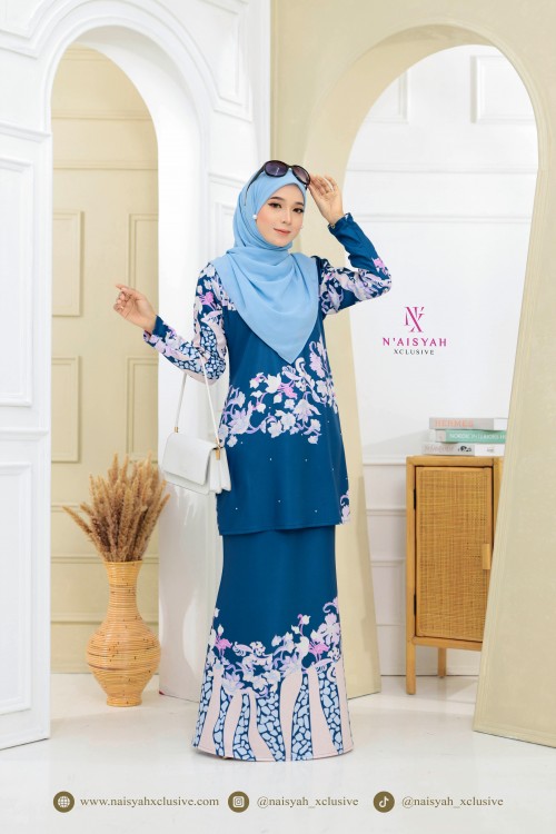 Batik Azalea-Blue Turqoise