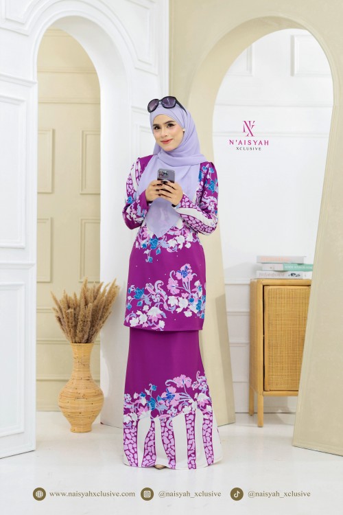 Batik Azalea-Purple