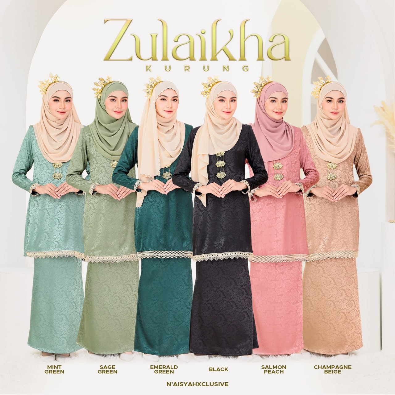 N'aisyah Xclusive | Malaysia's Muslimah Clothing | Baju Kurung | Blouse ...