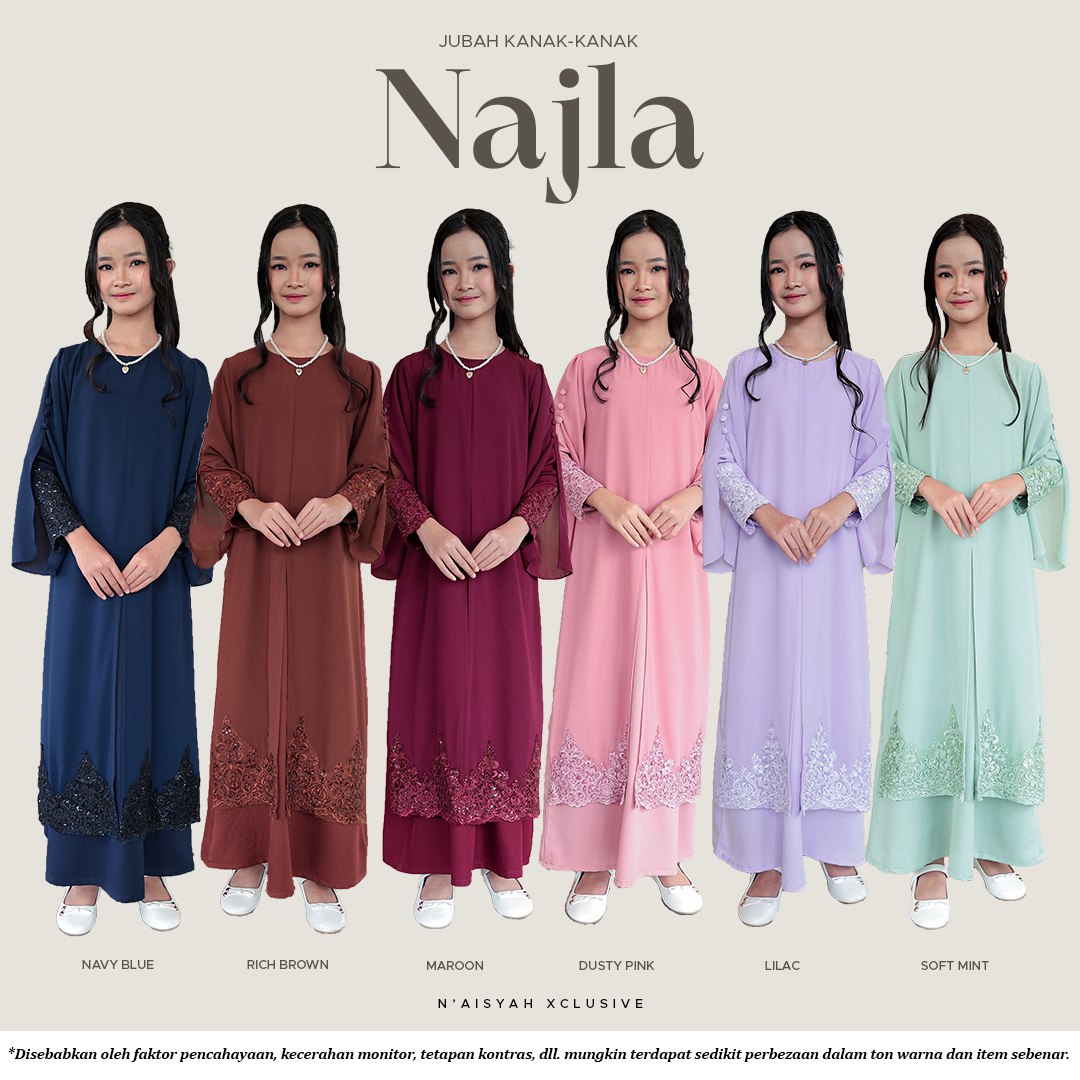 JUBAH NAJLA KIDS